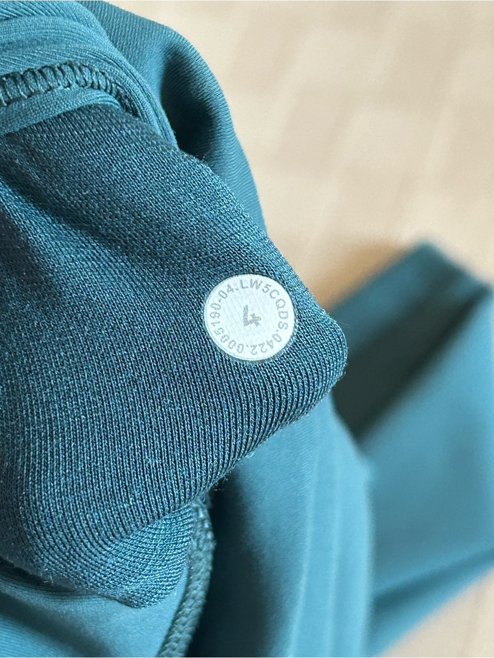 Lululemon Wunder Under Train High Rise Tight 25” in Storm Teal - Picture 8 of 11